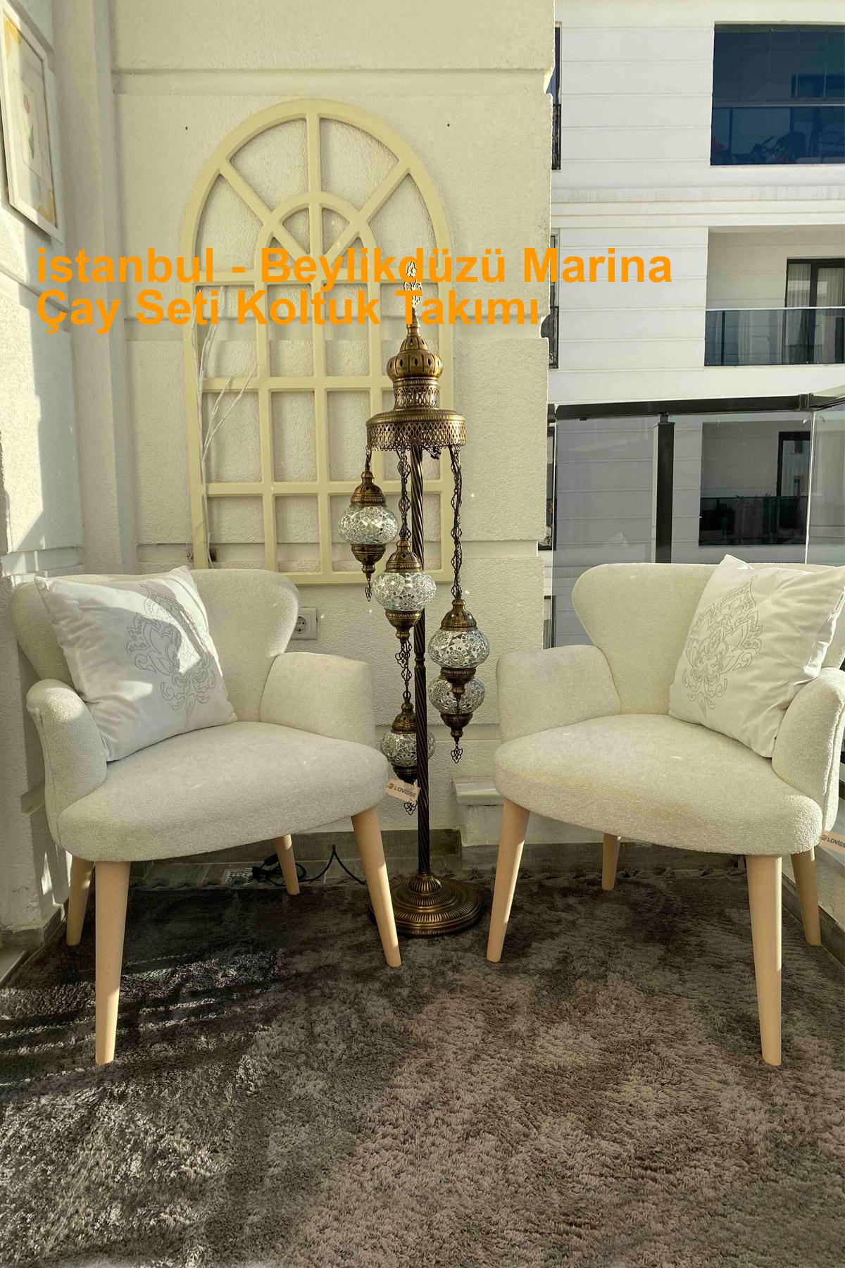 istanbul Beylikdüzü Marina çayseti koltuk
